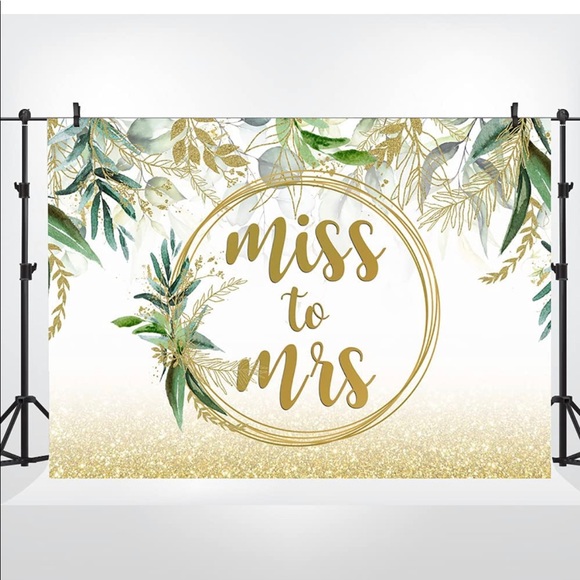 Miss to Mrs backdrop for Bridal Shower - Picture 3 of 8